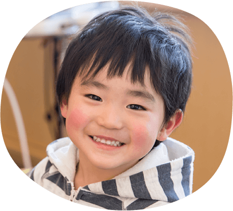笑顔の子供